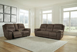 Next-Gen Gaucho Espresso Reclining Sofa and Loveseat