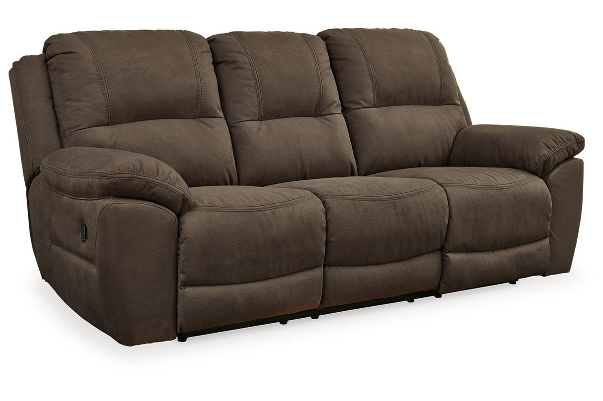 Next-Gen Gaucho Espresso Reclining Sofa and Loveseat