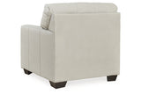 Belziani Coconut Oversized Chair and Ottoman