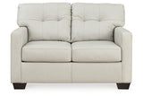 Belziani Coconut Sofa, Loveseat, Oversized Chair and Ottoman