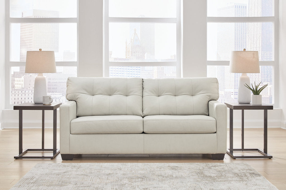 Belziani Coconut Sofa, Loveseat, Oversized Chair and Ottoman