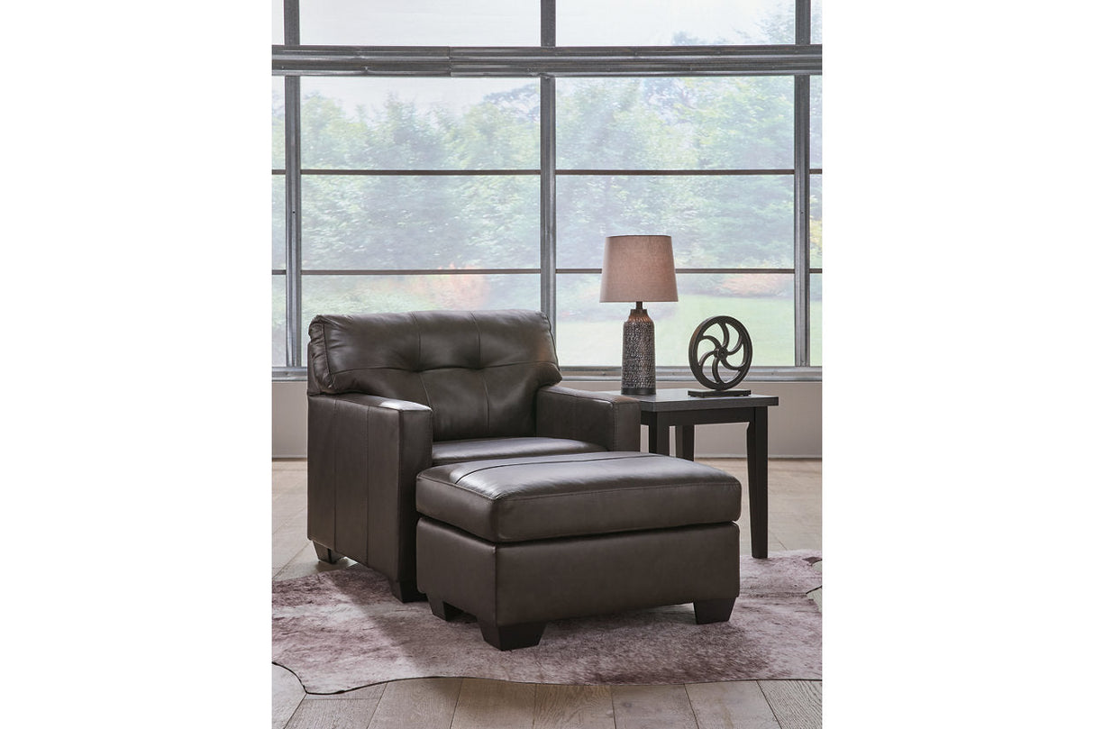 Belziani Storm Oversized Chair and Ottoman