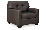 Belziani Storm Oversized Chair and Ottoman