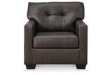 Belziani Storm Oversized Chair and Ottoman