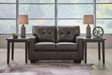 Belziani Storm Leather Living Room Set