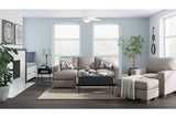 Greaves Stone Sofa Chaise, Chair, and Ottoman