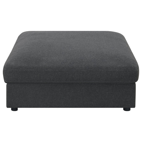 Serene Charcoal 4-Piece Upholstered Modular Sectional Sofa by Coaster at Eve Furniture