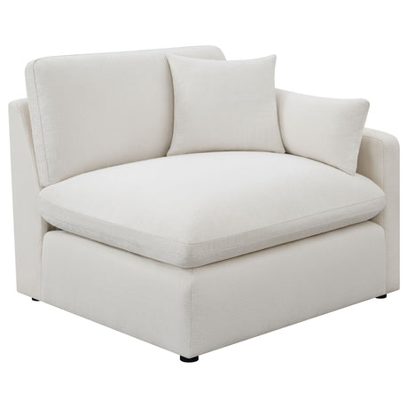 Hobson Ivory 5-piece Upholstered Modular Sectional Sofa by Coaster at Eve Furniture