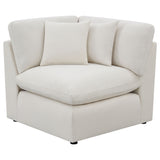 Hobson Ivory 6-piece Upholstered Modular Sectional Sofa by Coaster at Eve Furniture