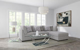 Cambria Grey 4-piece Upholstered Modular Sectional by Coaster at Eve Furniture
