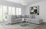 Cambria Grey 5-Piece Upholstered Modular Sectional by Coaster at Eve Furniture