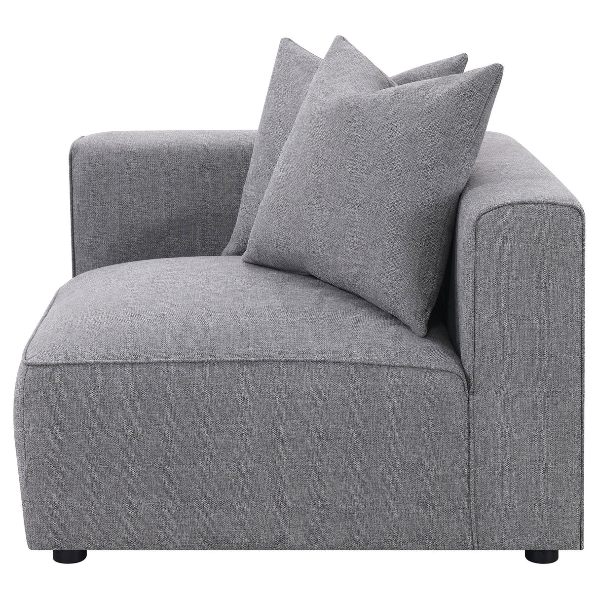 Jennifer Grey Upholstered Corner Chair