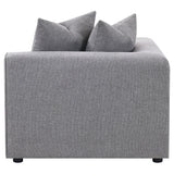 Jennifer Grey Upholstered Corner Chair