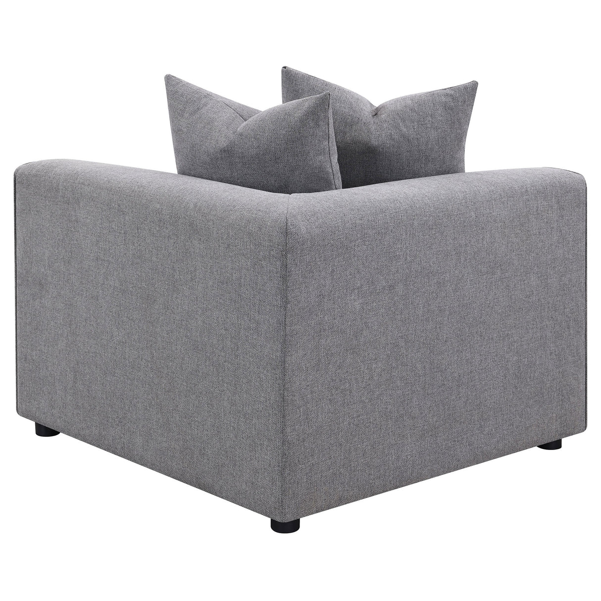 Jennifer Grey Upholstered Corner Chair