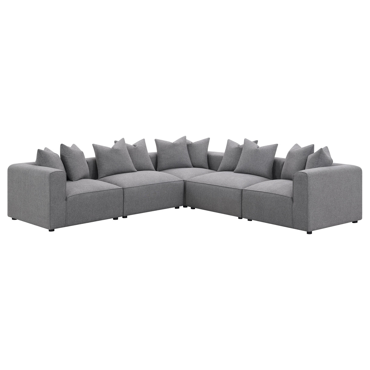 Jennifer Grey Upholstered Corner Chair