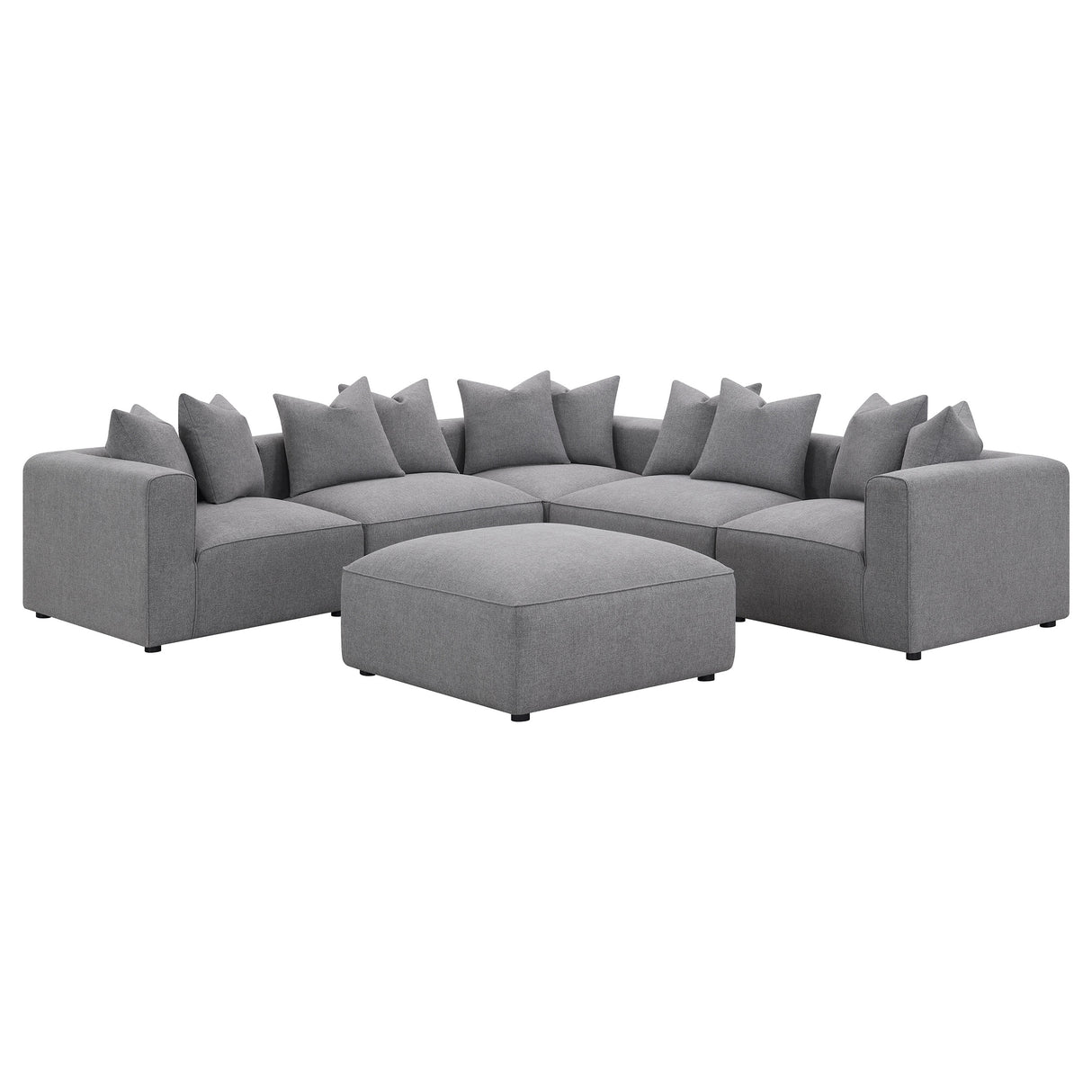 Jennifer Grey Upholstered Corner Chair