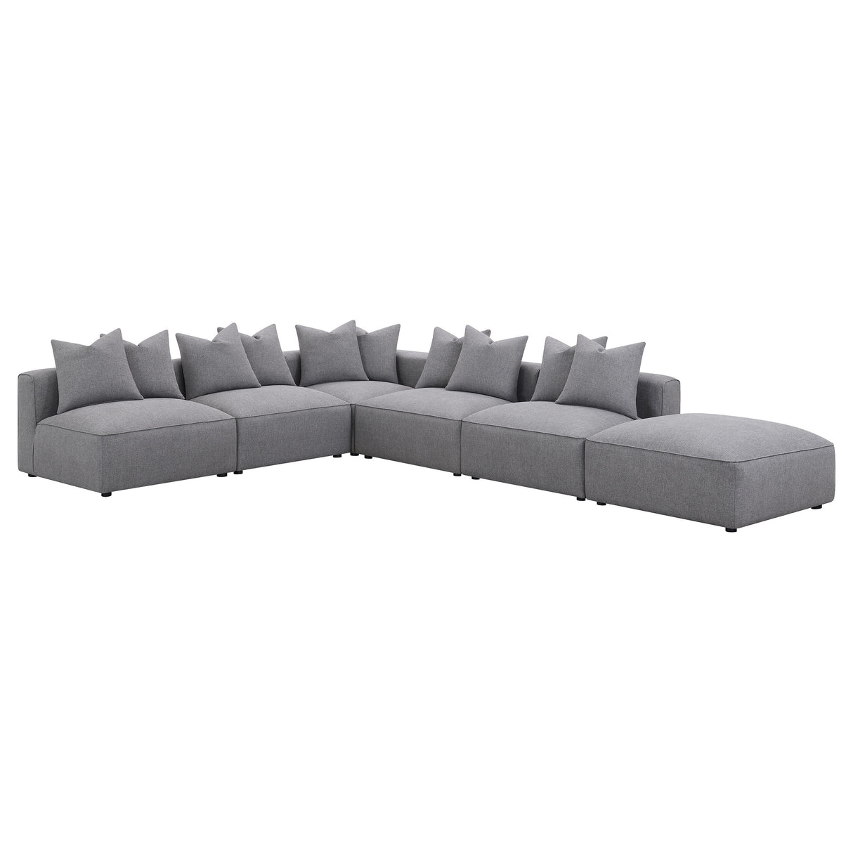 Jennifer Grey Upholstered Corner Chair