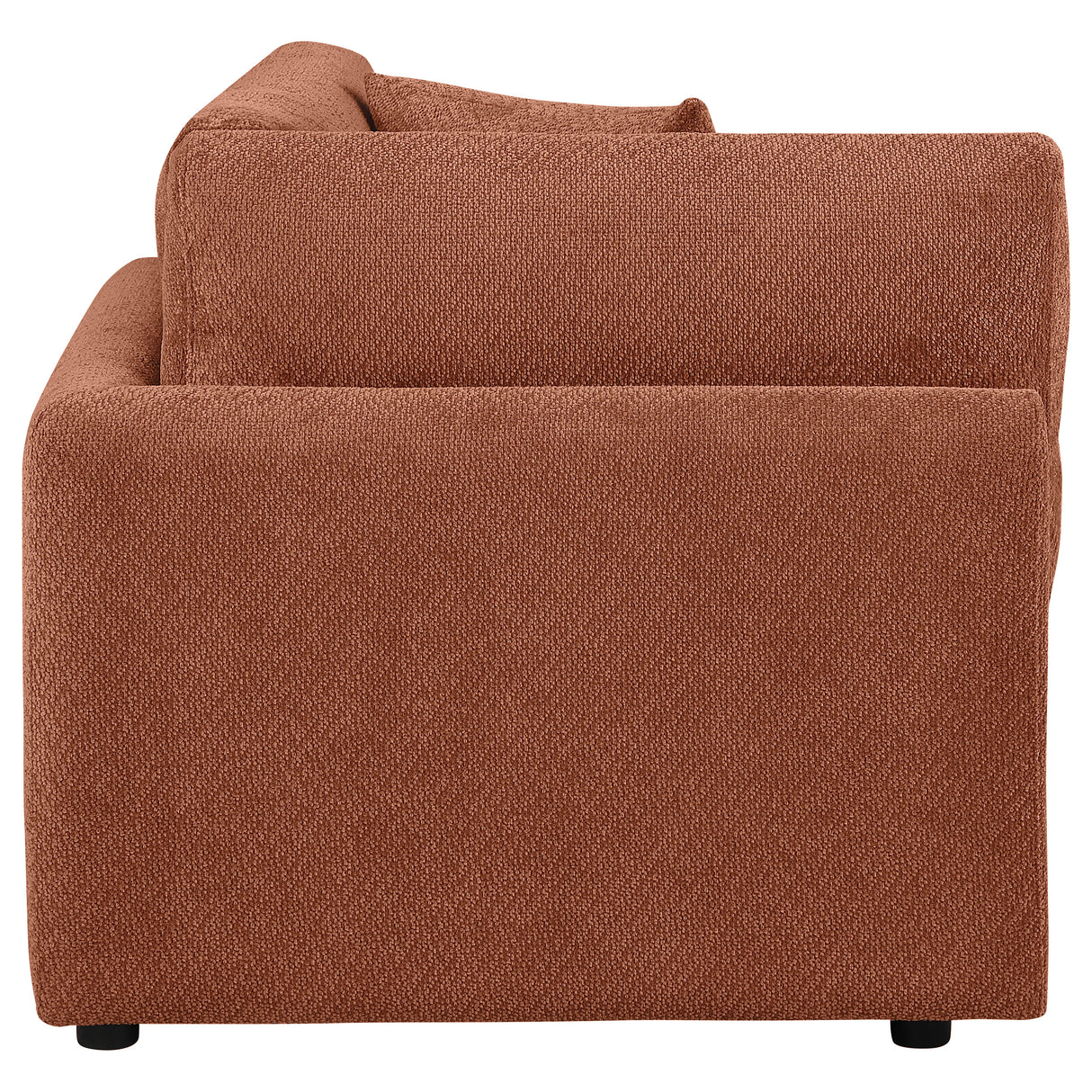 Elysia Coral Fabric Upholstered Modular Corner Chair