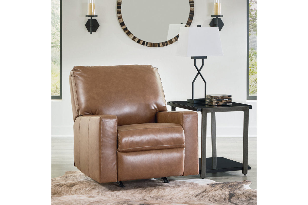 Bolsena Caramel Sofa, Loveseat and Recliner