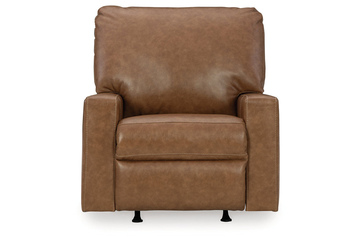 Bolsena Caramel Sofa, Loveseat and Recliner