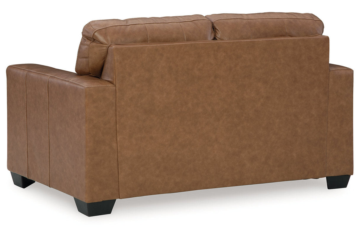 Bolsena Caramel Sofa, Loveseat and Recliner