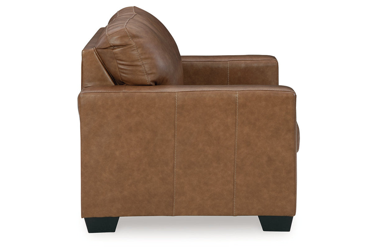 Bolsena Caramel Sofa, Loveseat and Recliner