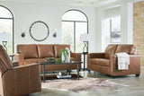 Bolsena Caramel Sofa, Loveseat and Recliner