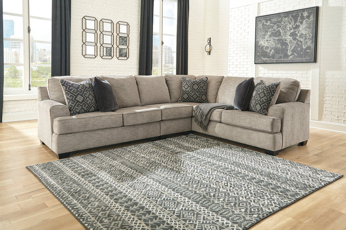 Bovarian Stone 3-Piece Sectional