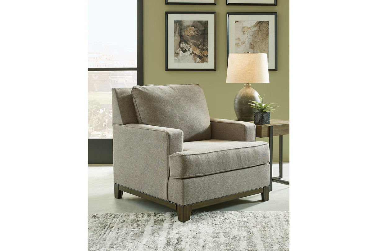 Kaywood Granite Chair and Ottoman