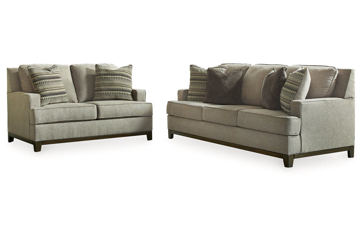 Kaywood Granite Sofa and Loveseat