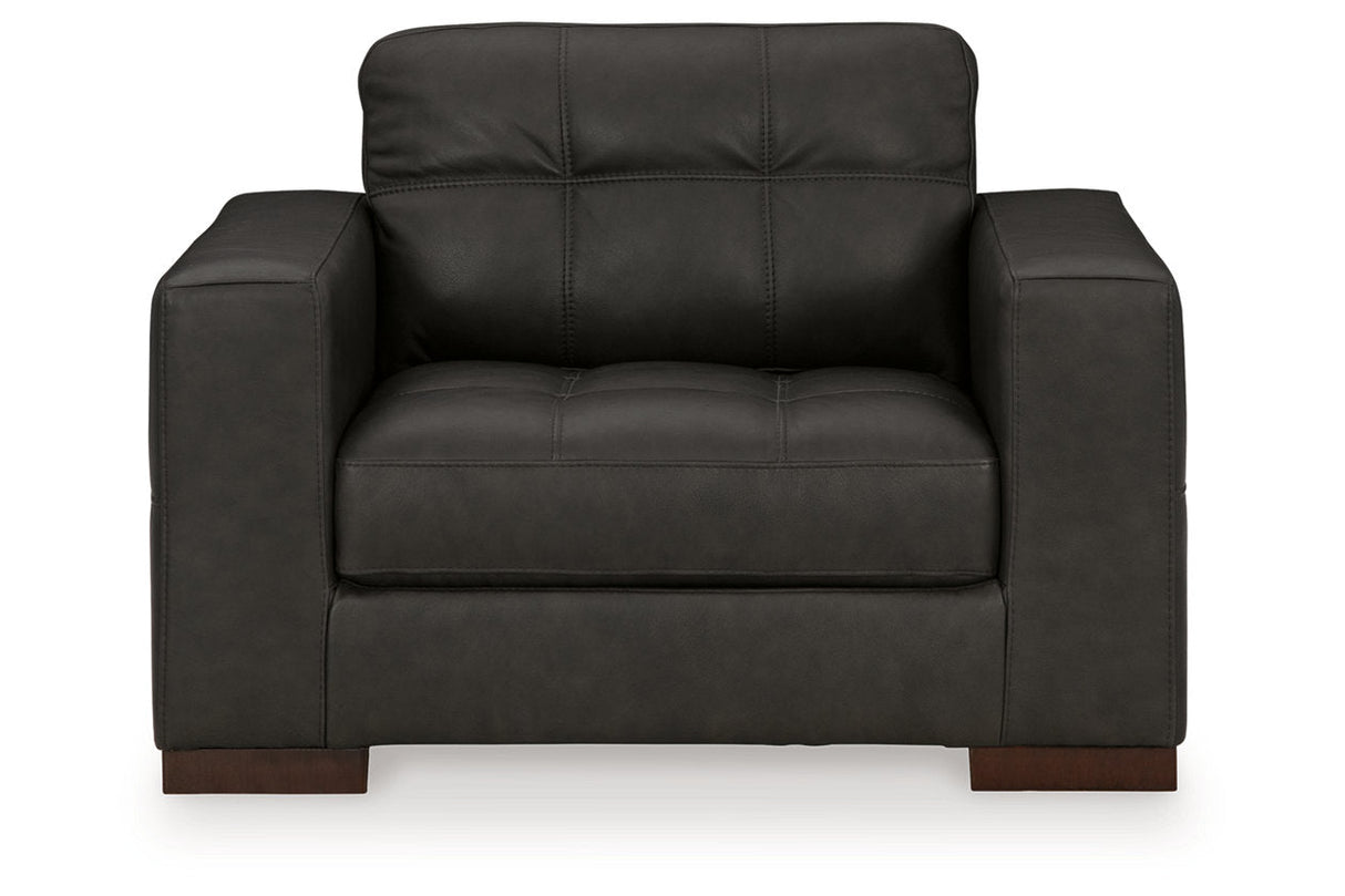 Luigi Thunder Sofa, Loveseat, Oversized Chair and Ottoman