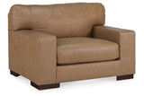 Lombardia Tumbleweed Oversized Chair and Ottoman