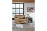 Lombardia Tumbleweed Oversized Chair and Ottoman