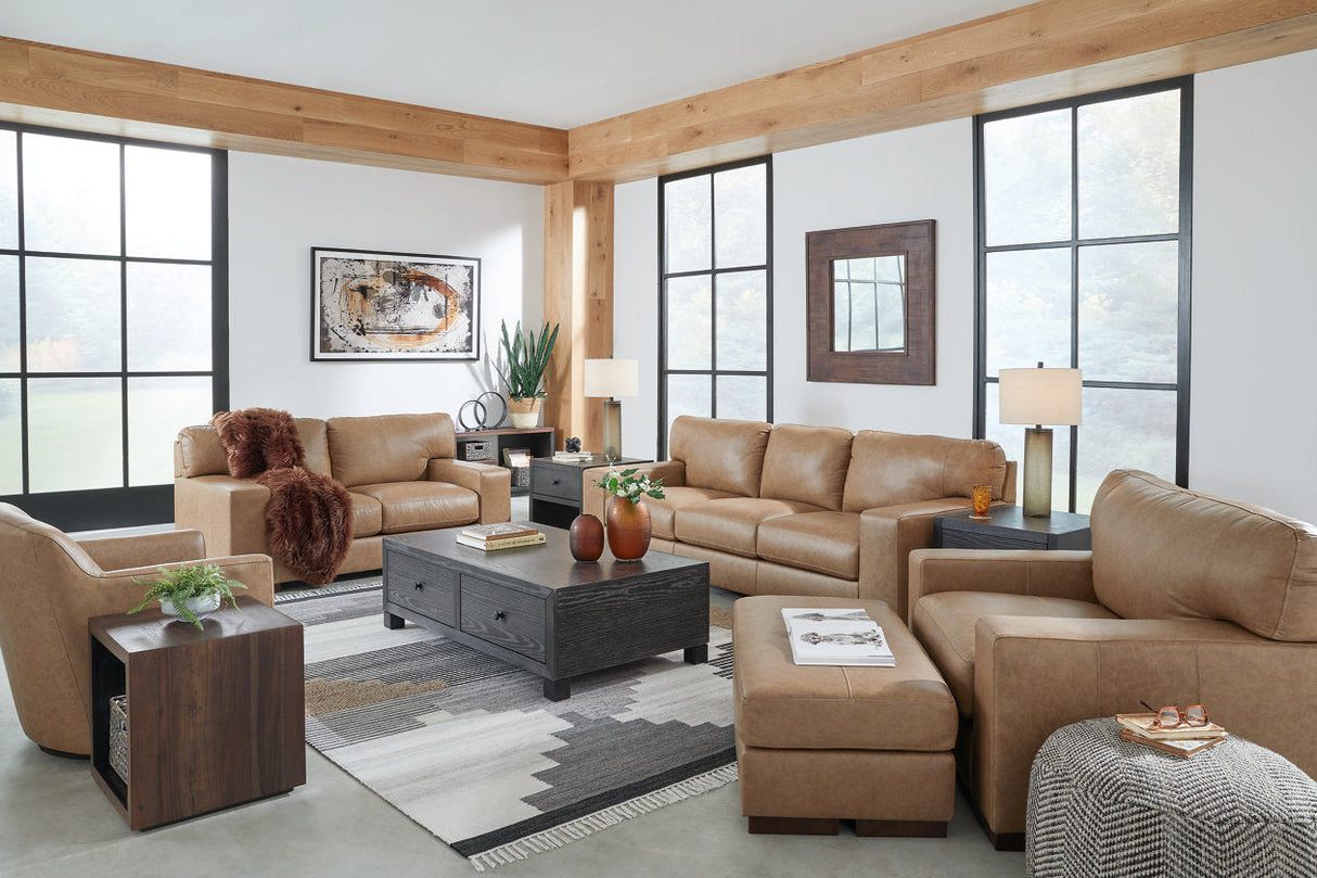 Lombardia Tumbleweed Sofa, Loveseat, Oversized Chair and Ottoman