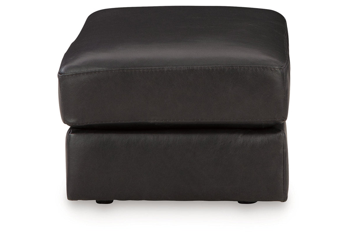 Amiata Onyx Oversized Chair and Ottoman