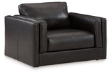 Amiata Onyx Sofa, Loveseat, Oversized Chair and Ottoman