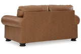 Carianna Caramel Sofa, Loveseat, Oversized Chair and Ottoman