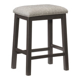 Elias Gray Counter Height Stool, Set of 2