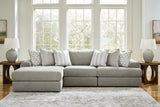 Avaliyah Ash 3-Piece Sectional with Chaise