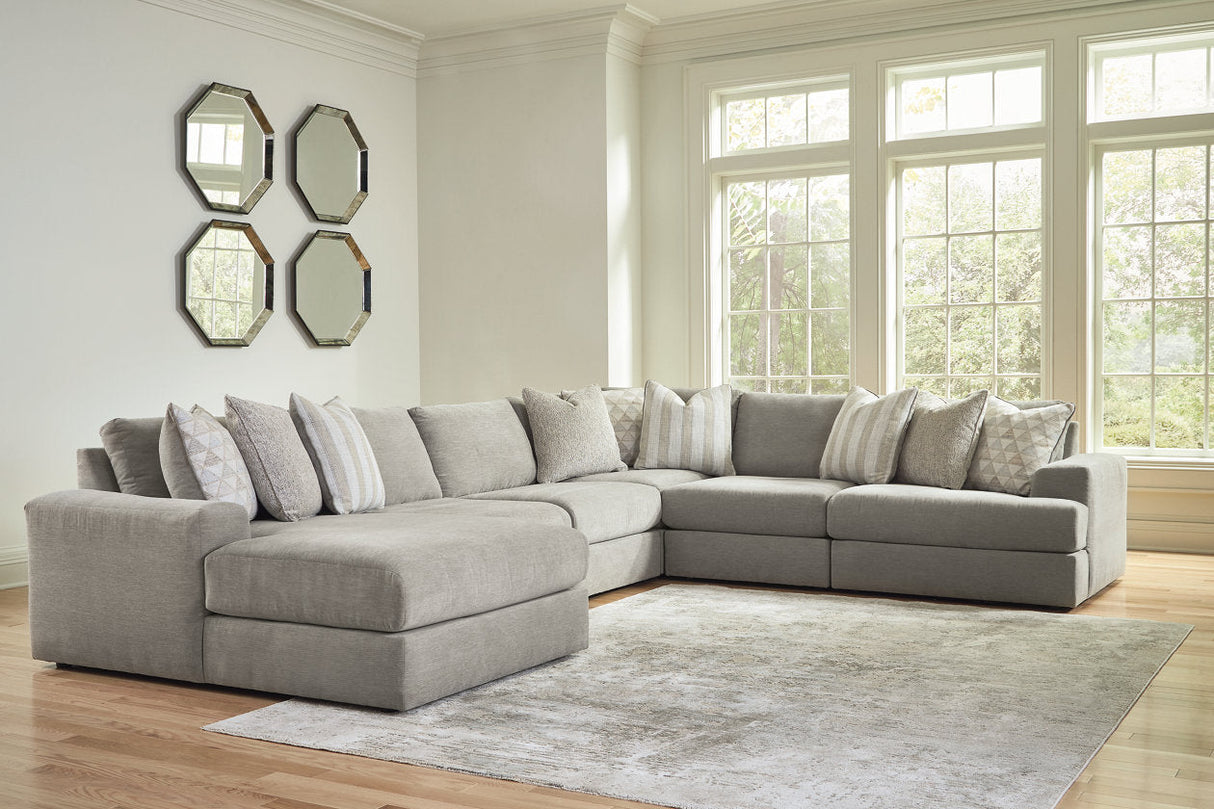 Avaliyah Ash 6-Piece Sectional