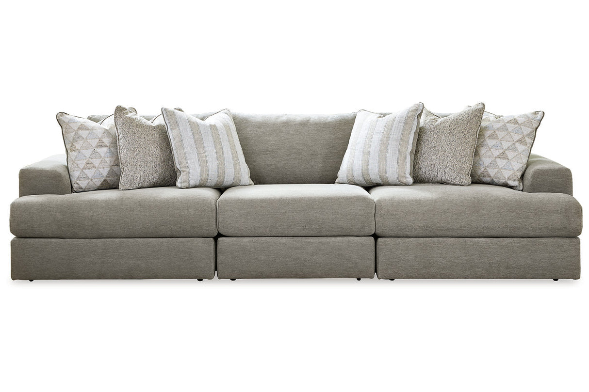 Avaliyah Ash 3-Piece Sectional Sofa