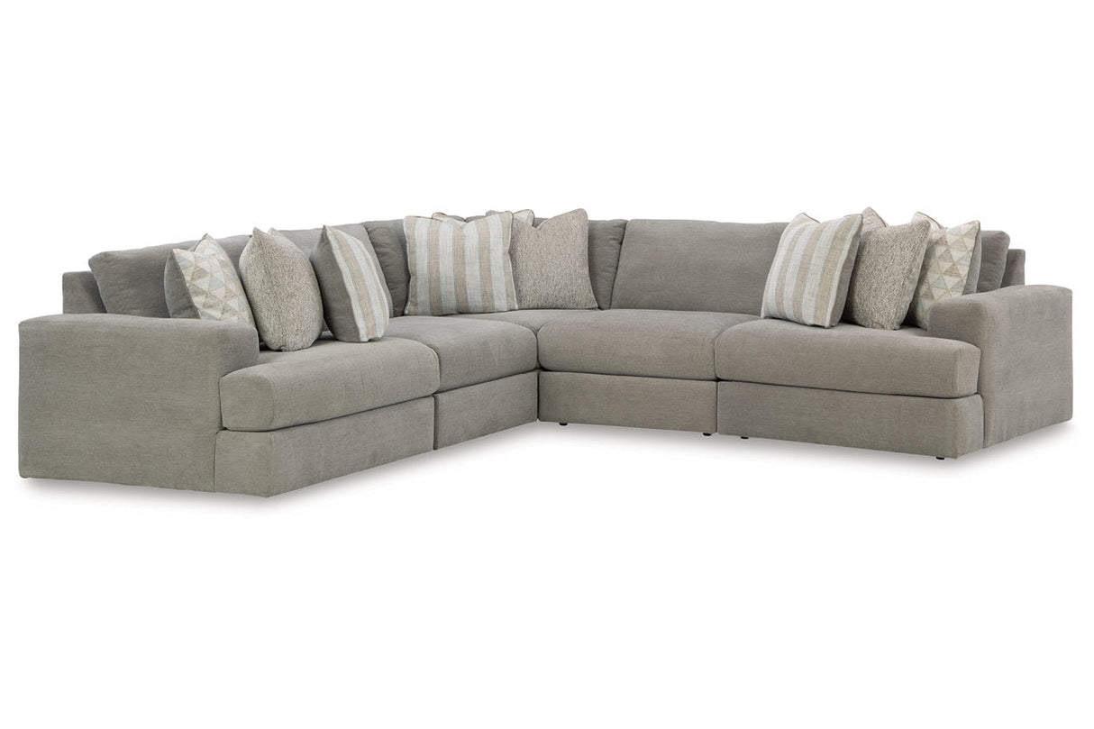 Avaliyah Ash 5-Piece Sectional