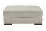 Artsie Ash Oversized Accent Ottoman