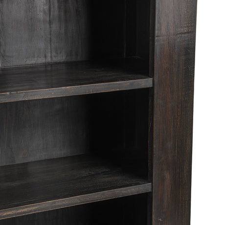 Alta Charcoal Haze Arch Bookcase by Classic Home at Eve Furniture