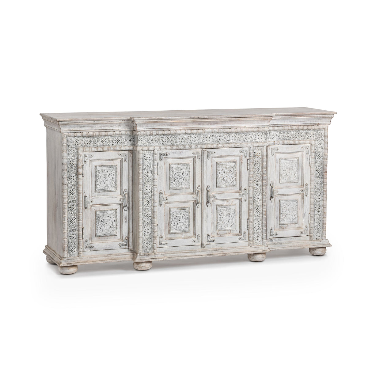 Arish 4 Door Cabinet - Heritage Cream by Classic Home at Eve Furniture