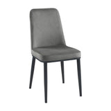 Salerno Gray 5-Piece Dining Room Set