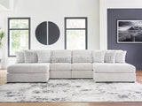 Cuddle Plush Arctic 4-Piece Double Chaise Sectional by Ashley at Eve Furniture