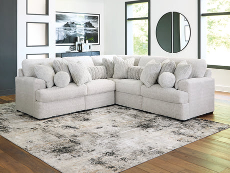 Cuddle Plush Arctic 5-Piece Sectional by Ashley at Eve Furniture