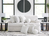 Cuddle Plush Arctic 2-Piece Modular Loveseat by Ashley at Eve Furniture