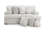 Cuddle Plush Arctic 2-Piece Modular Loveseat by Ashley at Eve Furniture